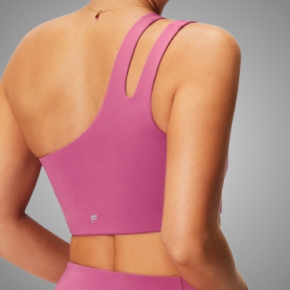 Fabletics Chic Asymmetrical One Shoulder Double S… - image 3